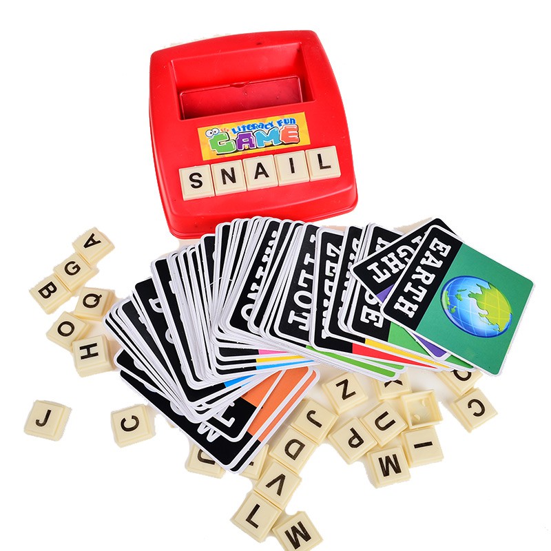 ET 809 Vocabulary Spelling Family Game As Picture